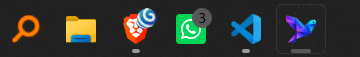 Hiding Smallbird from the taskbar
